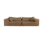 Velours chenille Noisette