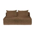 Velours chenille Noisette