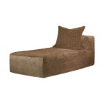 Velours chenille Noisette