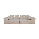 Velours chenille Amande