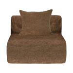 Velours chenille Noisette