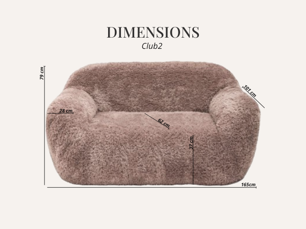 Club 2, dimensions