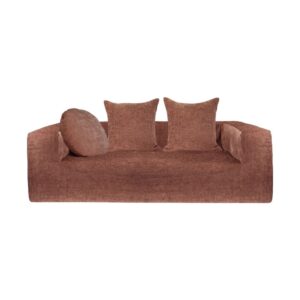 Canapé 3 places en velours chenille Urban Coopl Rosebud