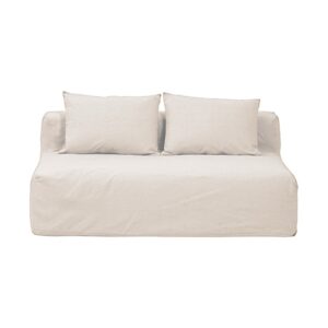 Canapé d'extérieur sans accoudoirs Outdoor Geek Cream