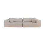 Velours chenille Amande