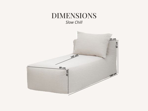 Slow Chill, dimensions