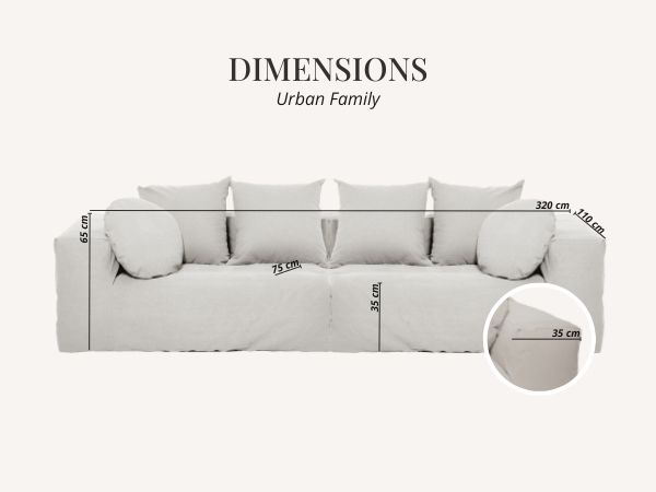 Urban Demi-Family, dimensions