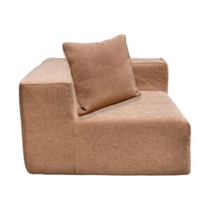 Module d'angle en jacquard Urban Coin Cognac