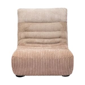 Chauffeuse en velours boudoir Divan Cozy Shady