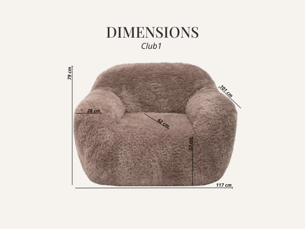 Club 1, dimensions